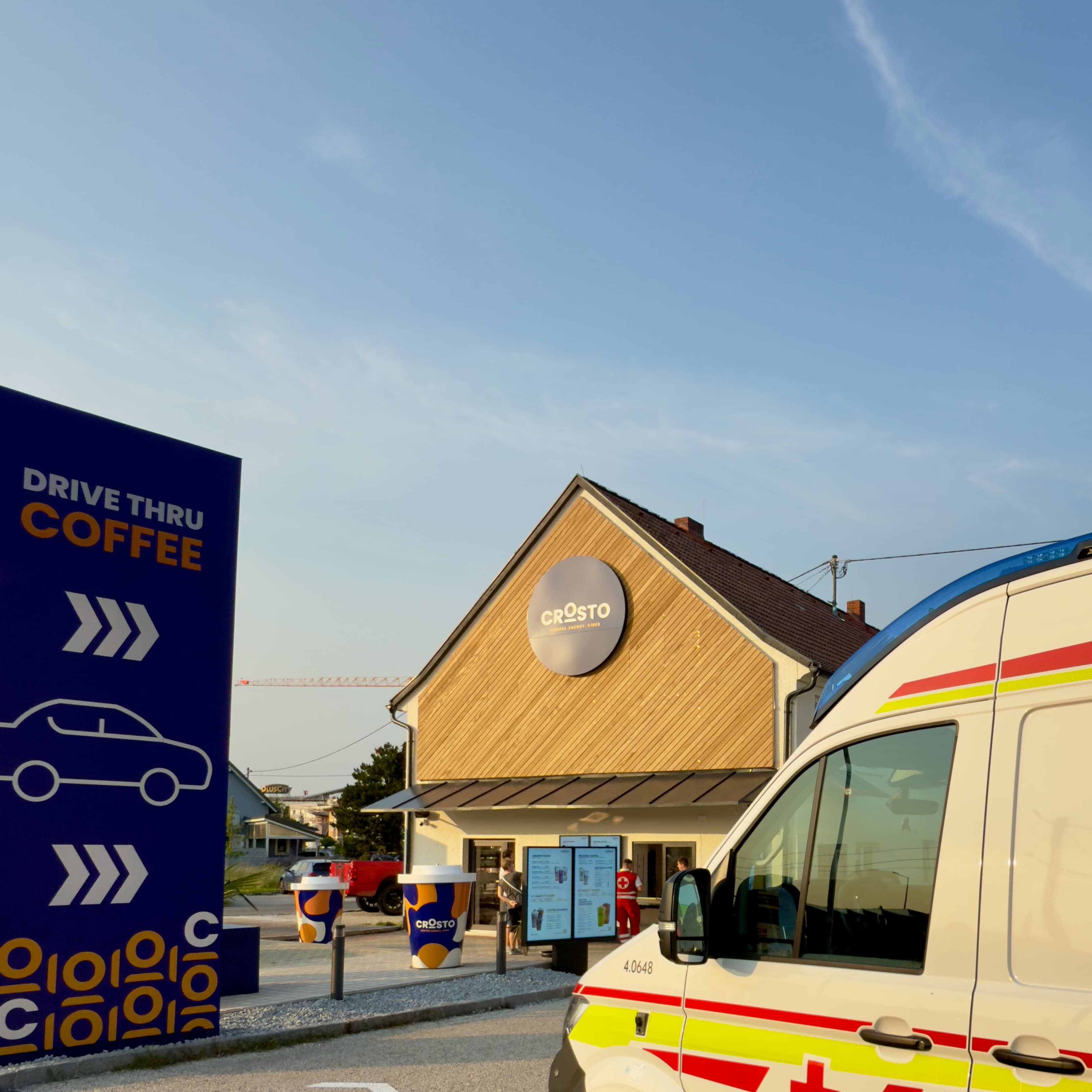 Ambulance at Crosto