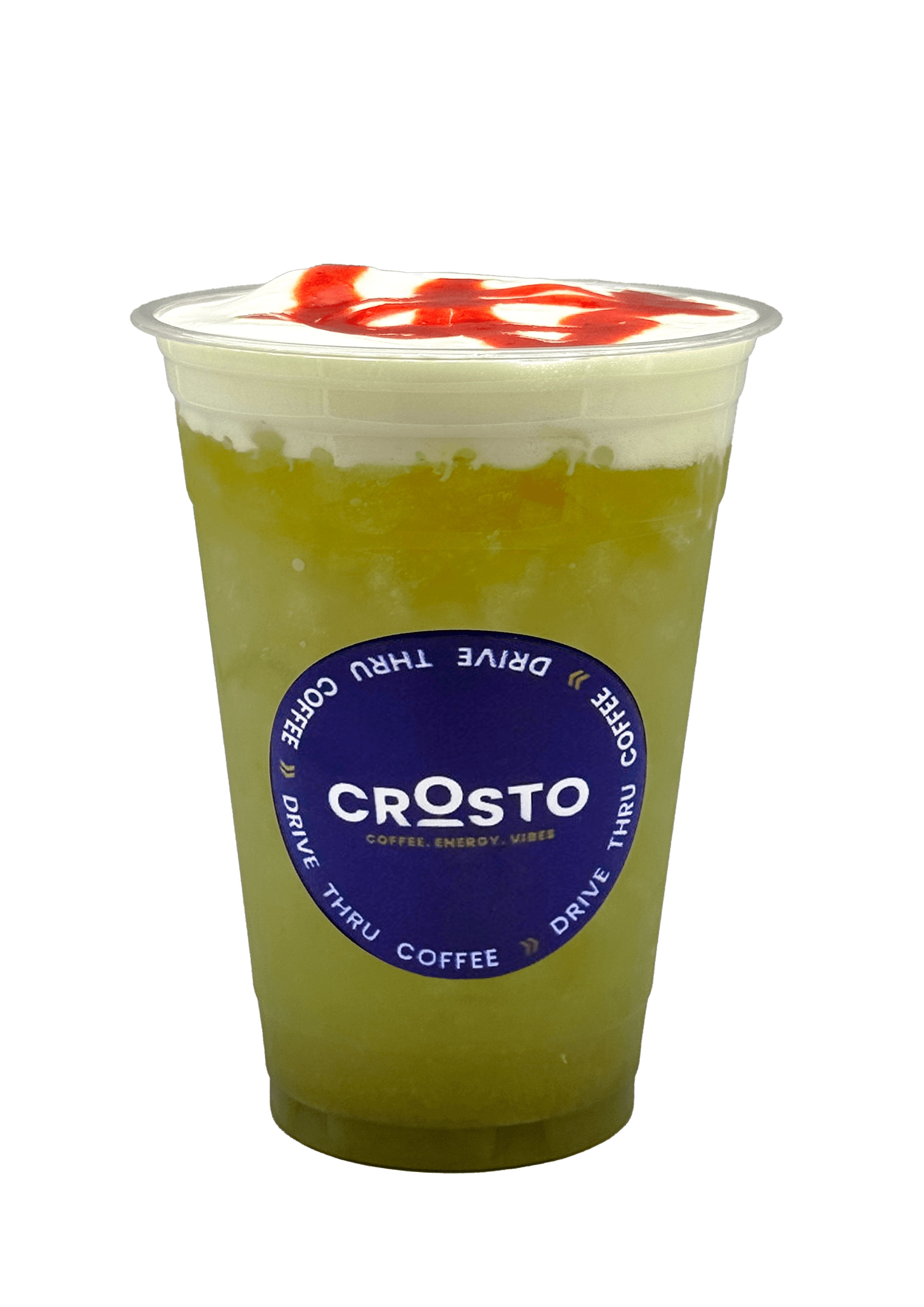 Spicy Mango Matcha Lemonade