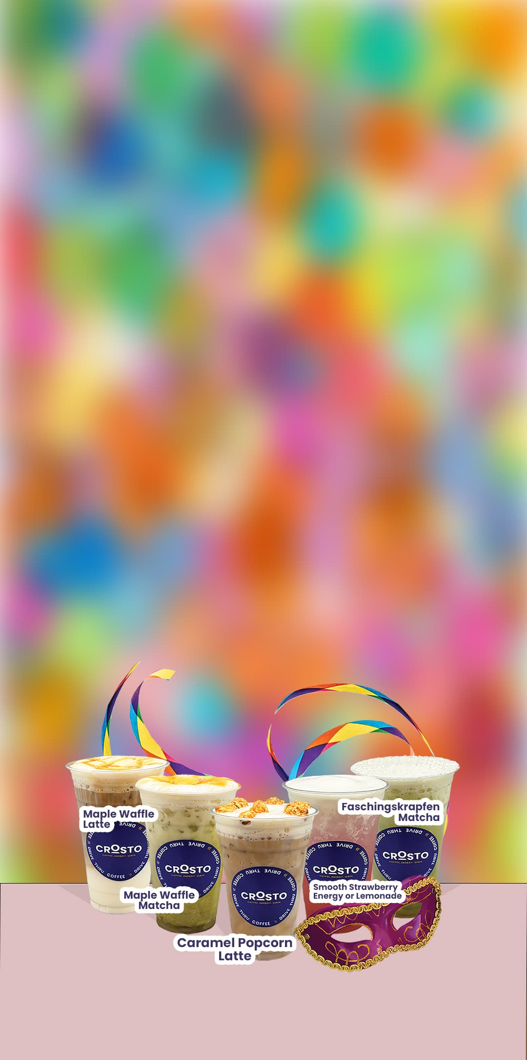 Girls with Crosto drinks celebrating